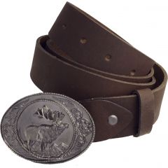 B. Roy Exclusive Hunter Belt Deer Plate 2 B. Roy Exclusive Hunter Belt Deer Plate 2