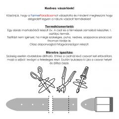 B. Roy Exclusive Hunter Belt Deer Plate 2 B. Roy Exclusive Hunter Belt Deer Plate 2